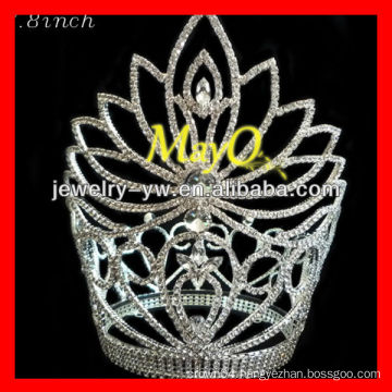 High quality flower cinderella crowns jewelry pageant crowns wholesale hair accessories